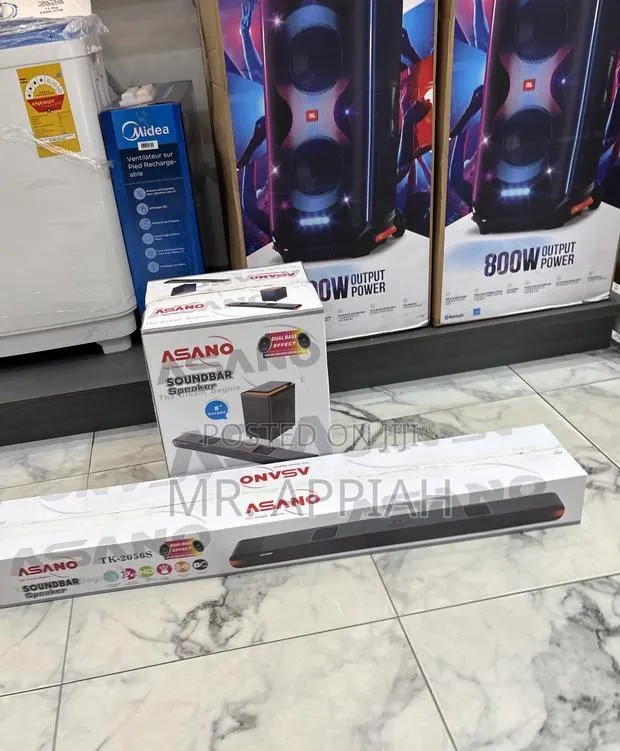 Brand New Asano 3.1channel Sound Bar With Remote Control(Tk 2056) · Photo 1