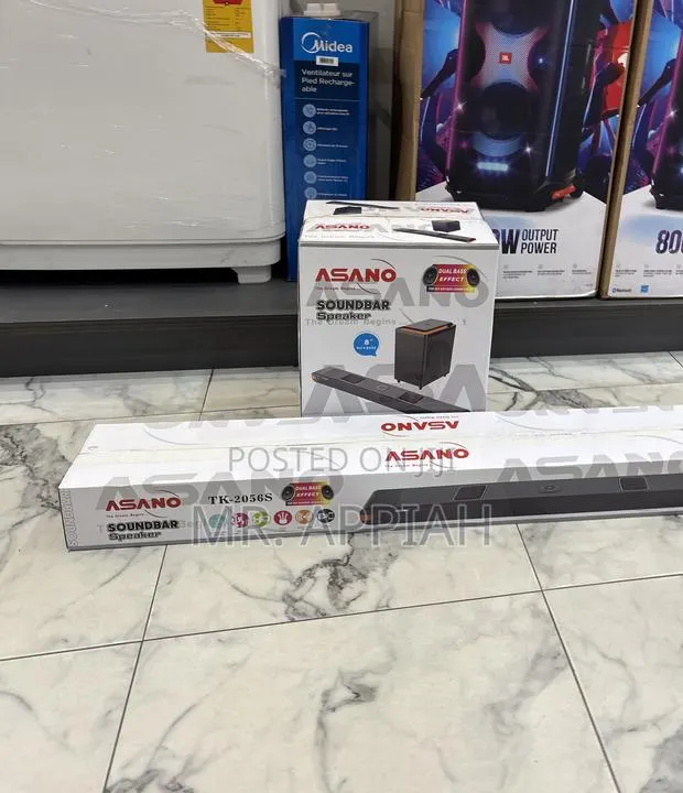 Shop Original Asano Tk 2056 Wireless Bluetooth Sound Bar + Remote. · Photo 1