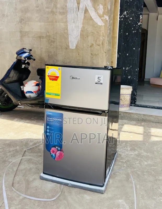 Durable and Affordable Midea 87l Double Door Table Top Fridge. · Photo 1