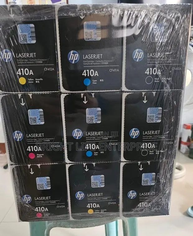 Hp 410a (Cf410a) Black ,Cyan ,Yellow ,Magenta Toner · Photo 1