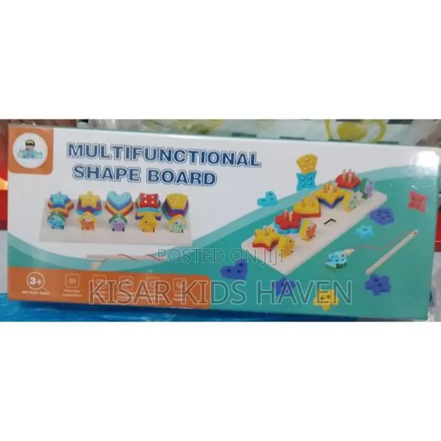 Mutilfunctional Shape Board for Kids 1 to 3 Years · Photo 1
