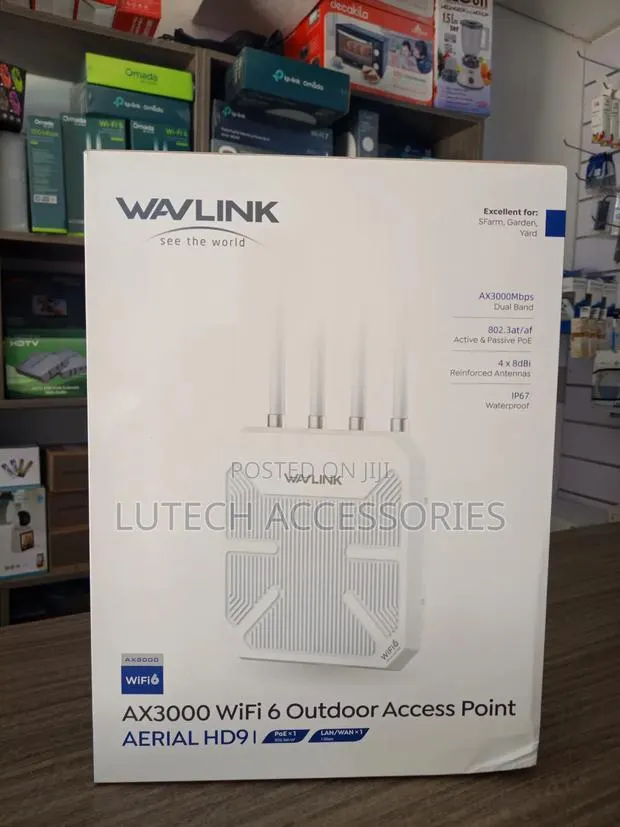 Wavlink AX3000 WiFi 6 Wireless Outdoor Access Point · Photo 1