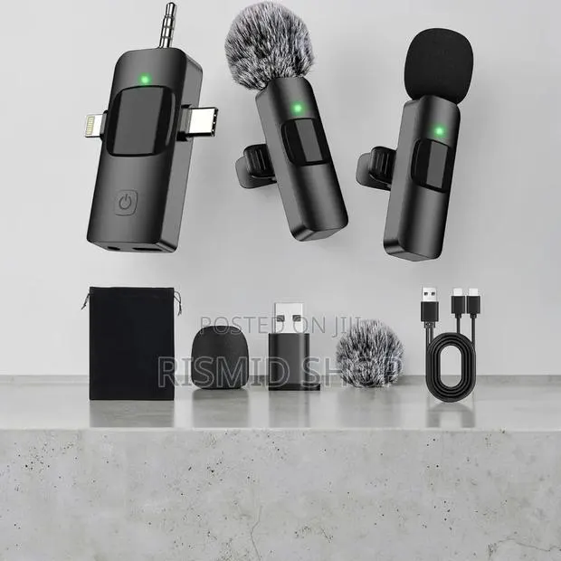 3 in 1 Wireless Lavalier Microphone(50431) · Photo 1