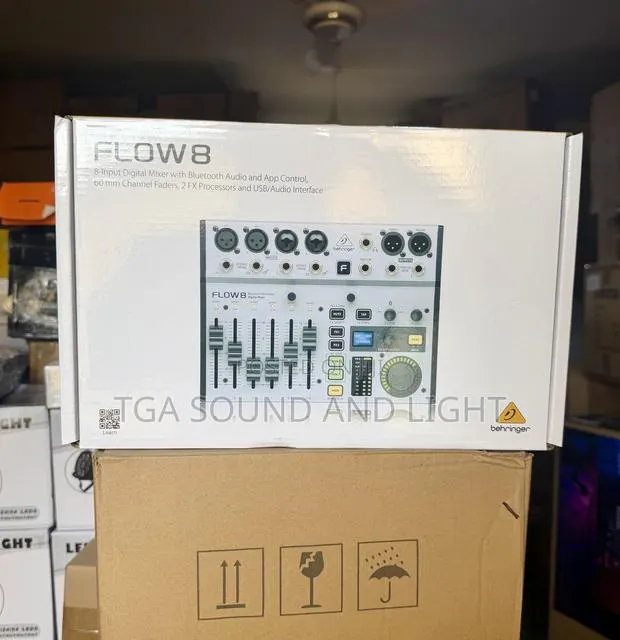 Behringer Flow 8 8-Input Digital Mixer With Bluetooth · Photo 1
