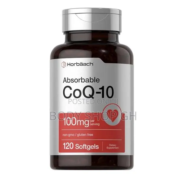 Horbäach Coq10 100mg Softgels | 120 Count | · Photo 1