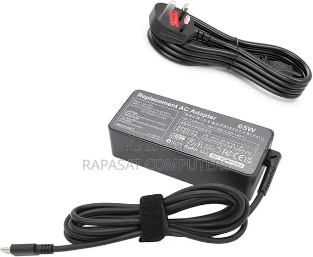 Dell 20v 3.25a 65w Type-C Replacement Adapter · Photo 1