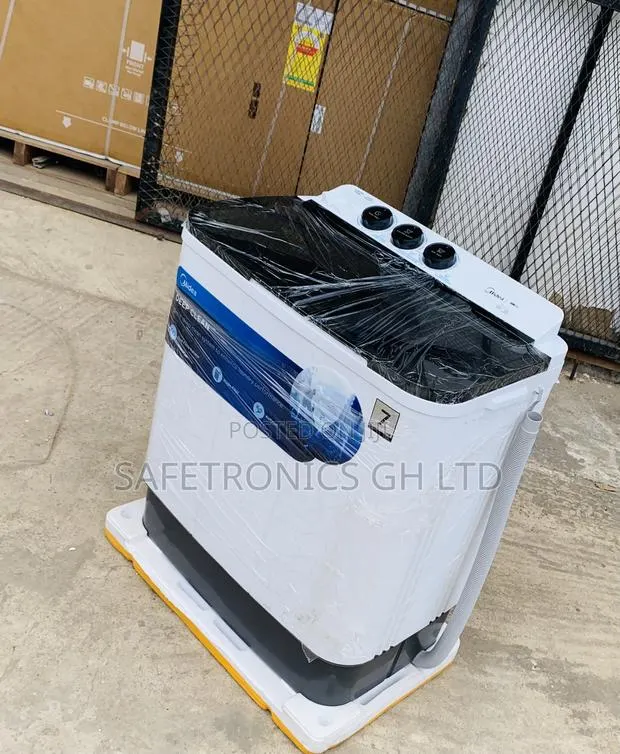 Try Massive Midea 7.0kg Semi Auto Washing Machine Mf100w70/W-Gh · Photo 1