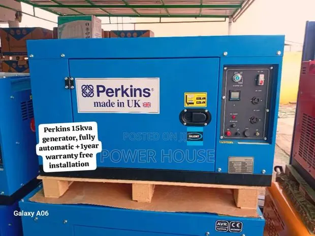 Super Efficient Perkins Diesel Generator 15kvaperkins Silent · Photo 1