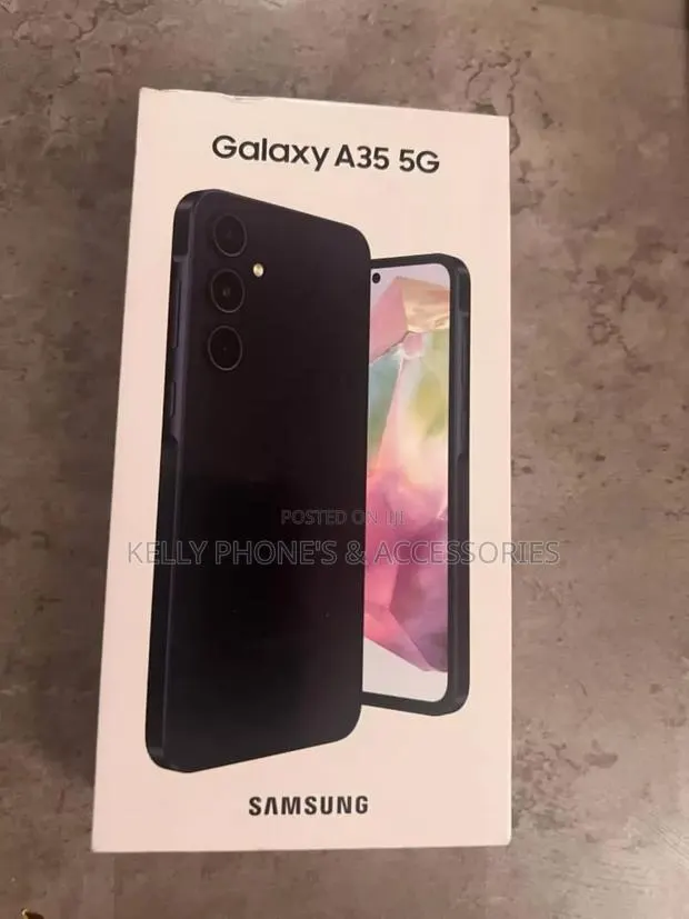 New Samsung Galaxy A35 128 GB Black · Photo 1