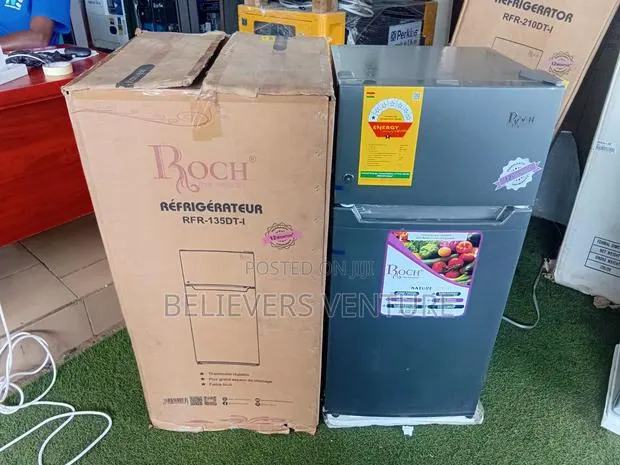 Roch 112l Double Door Refrigerator RFR-135dt-I – Compact 112l · Photo 1