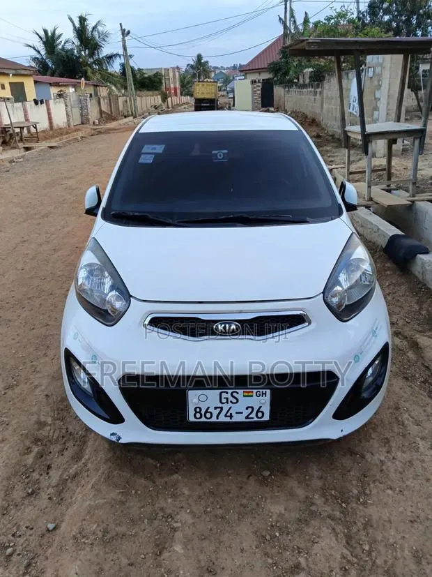 Kia Morning 2015 White · Photo 1