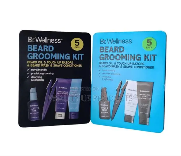 Dr Wellness Men's Beard Grooming Kit - 5 Pack · Photo 1