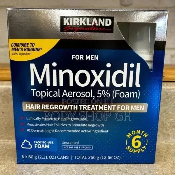 Kirkland Minoxidil Foam - Beard, Baldness and Hairline Growt · Photo 1