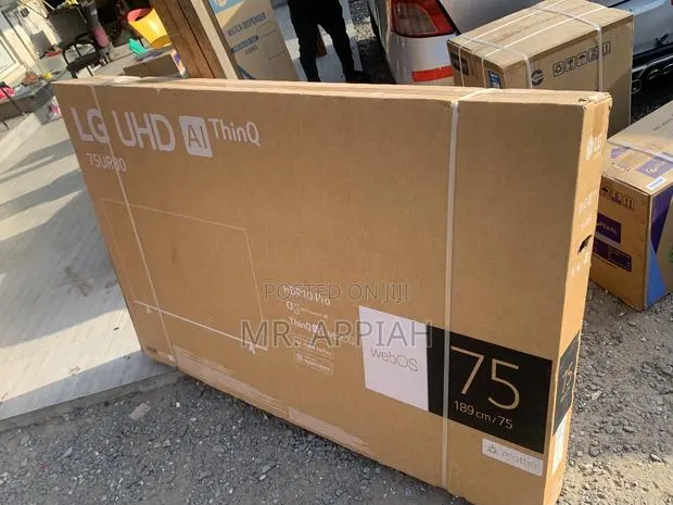 Shop Unique Lg 75ur8000 75” Uhd 4 Smart Television(Black) · Photo 1