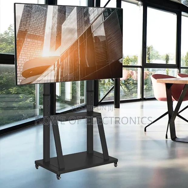 For Heavy TVS Mobile Trolley Tv Stand + Wheels(60-100 Inch) · Photo 1