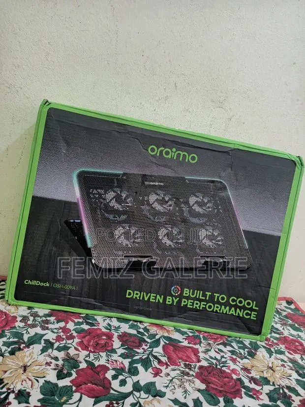 Oraimo Chilldock Dual Usb Ports Laptop Cooler · Photo 1