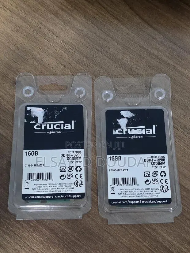 Crucial Notebook Ddr4 Ram 32gb (2x16) 3200mhz · Photo 1