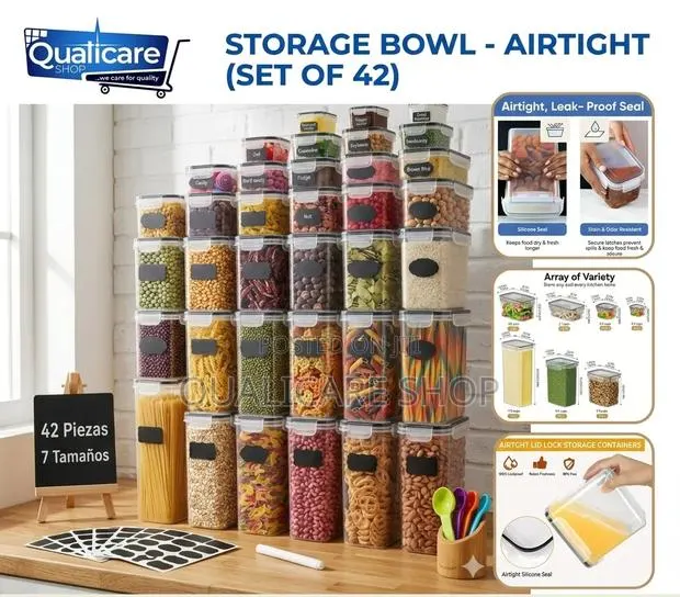 Storage Container - Airtight (Set Of 42) · Photo 1