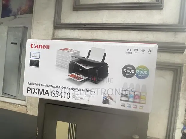 Sharp Quality Canon PIXMA G3410 All in One Colour Inkjet Printer · Photo 1