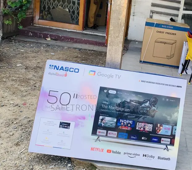 Crystal Smart Nasco 50 Inch Uhd 4K Android TV
