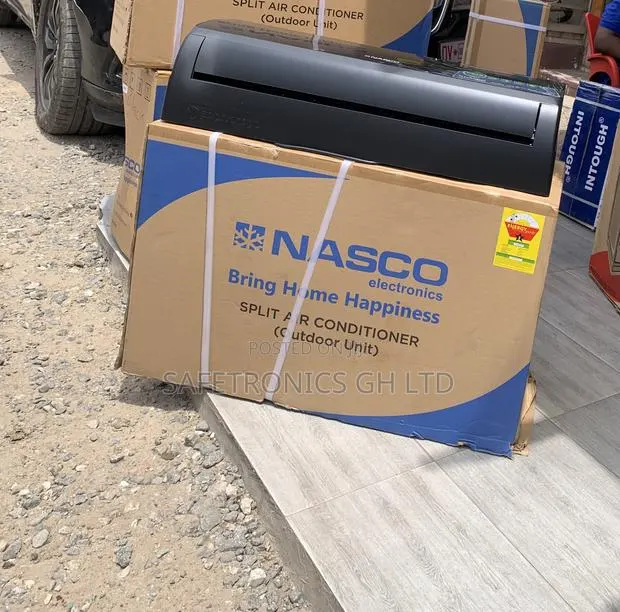 Newly Approved Nasco 1.5HP Black Split Air Conditioner · Photo 1
