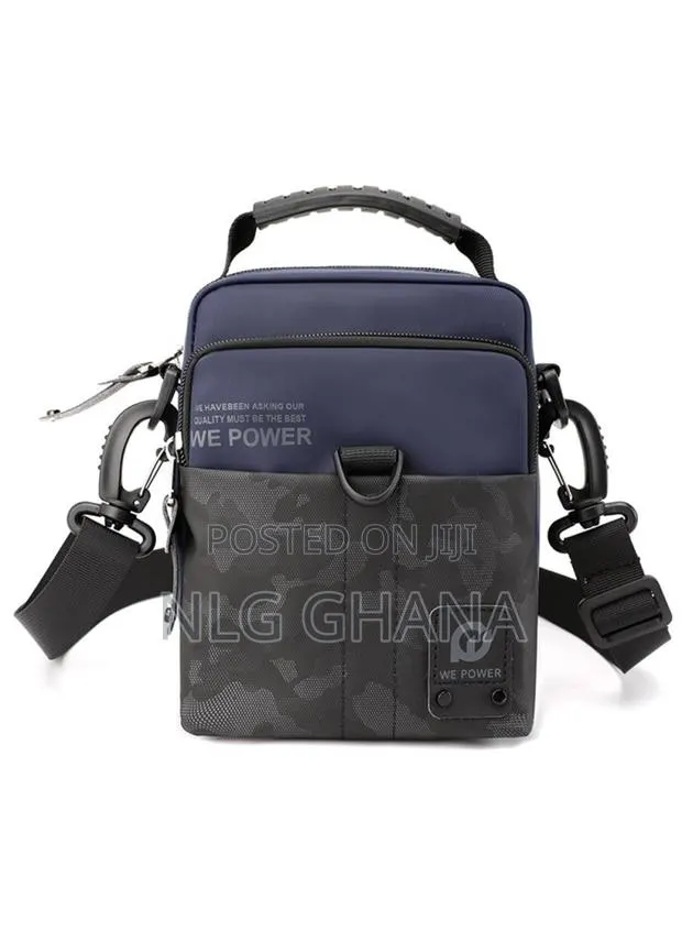 Stylish Nylon Vertical Waist Bag Men Casual Single. · Photo 1
