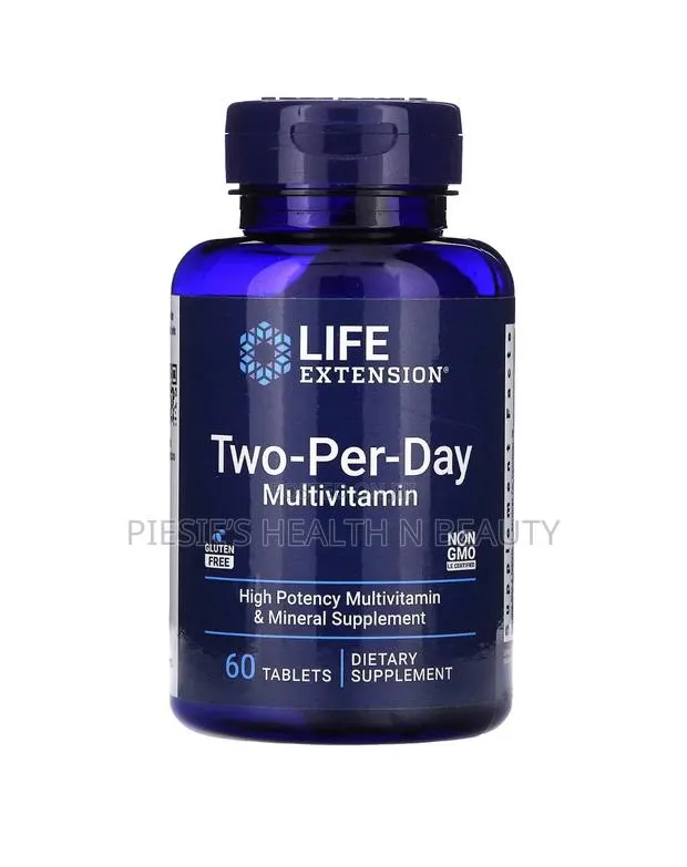 Life Extension Two-Per-Day Multivitamin , 60 Tablets · Photo 1
