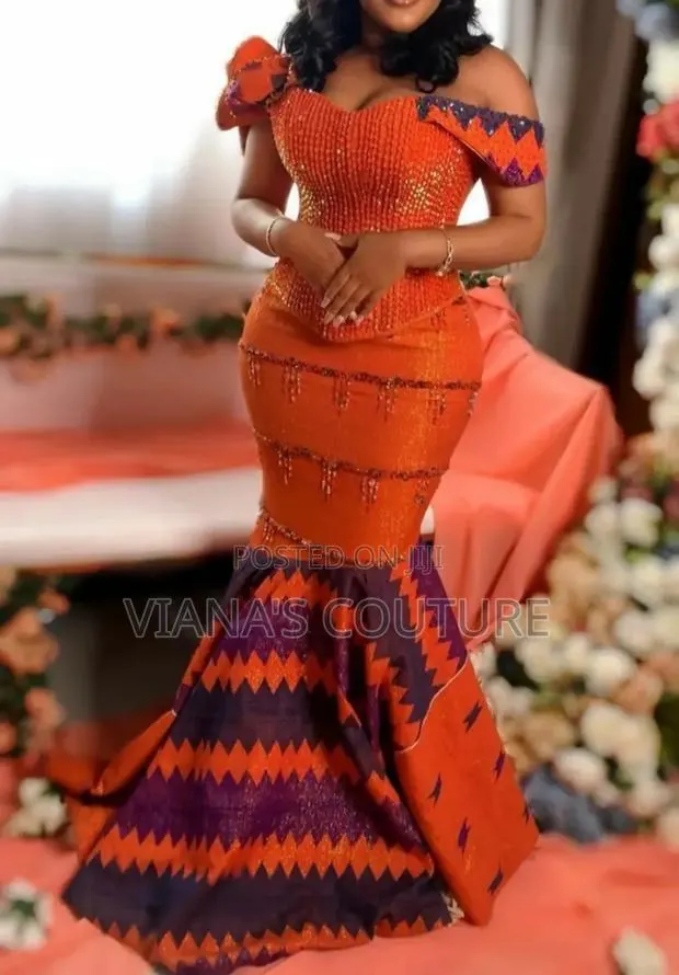 Kente Sewing + Beading For Wedding Engagement · Photo 1