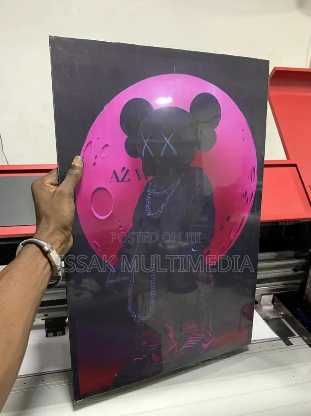 Kaws Art Frame Design 16x 24in · Photo 1