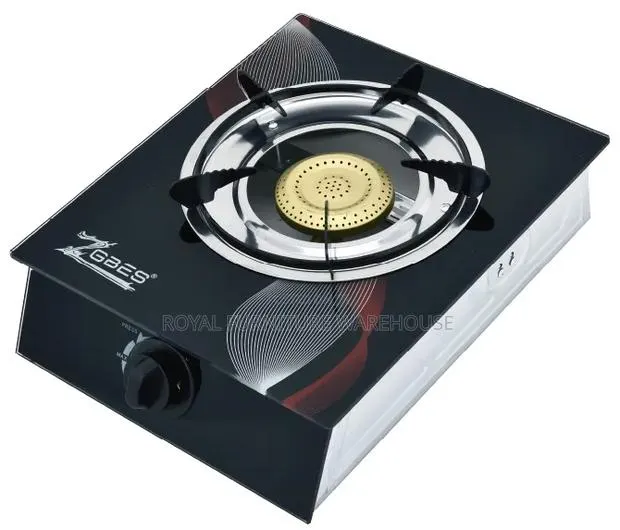 Zgbes Tempered Glass Automatic Ignition Single Burner Gas Stove. · Photo 1
