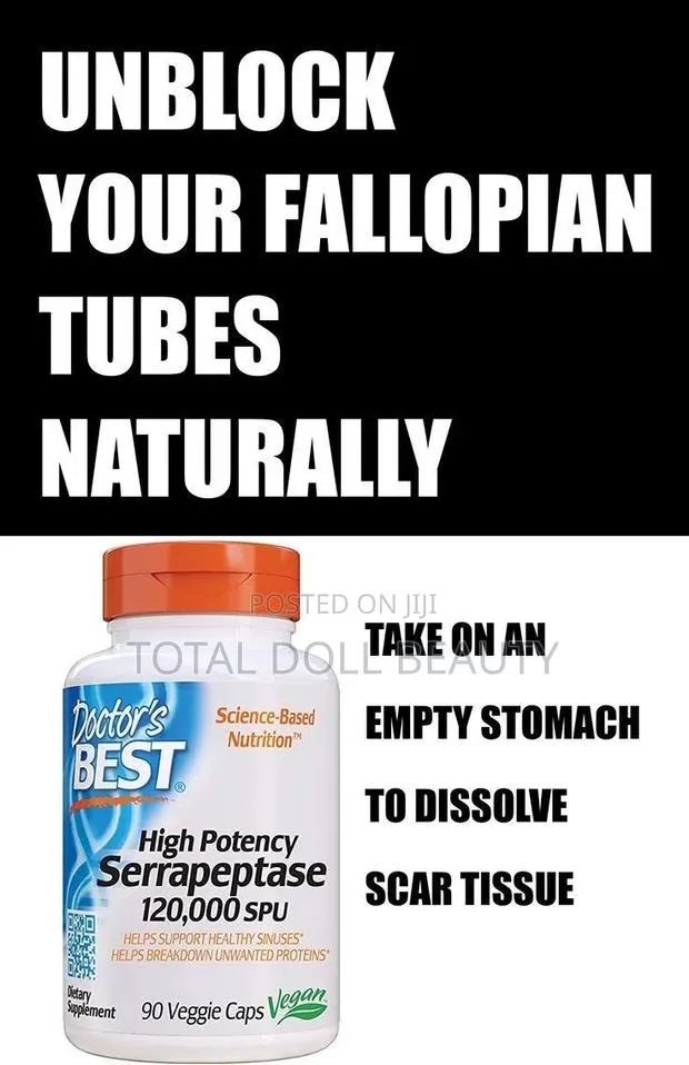 Doctors Best High Potency Serrapeptase Capsules · Photo 1