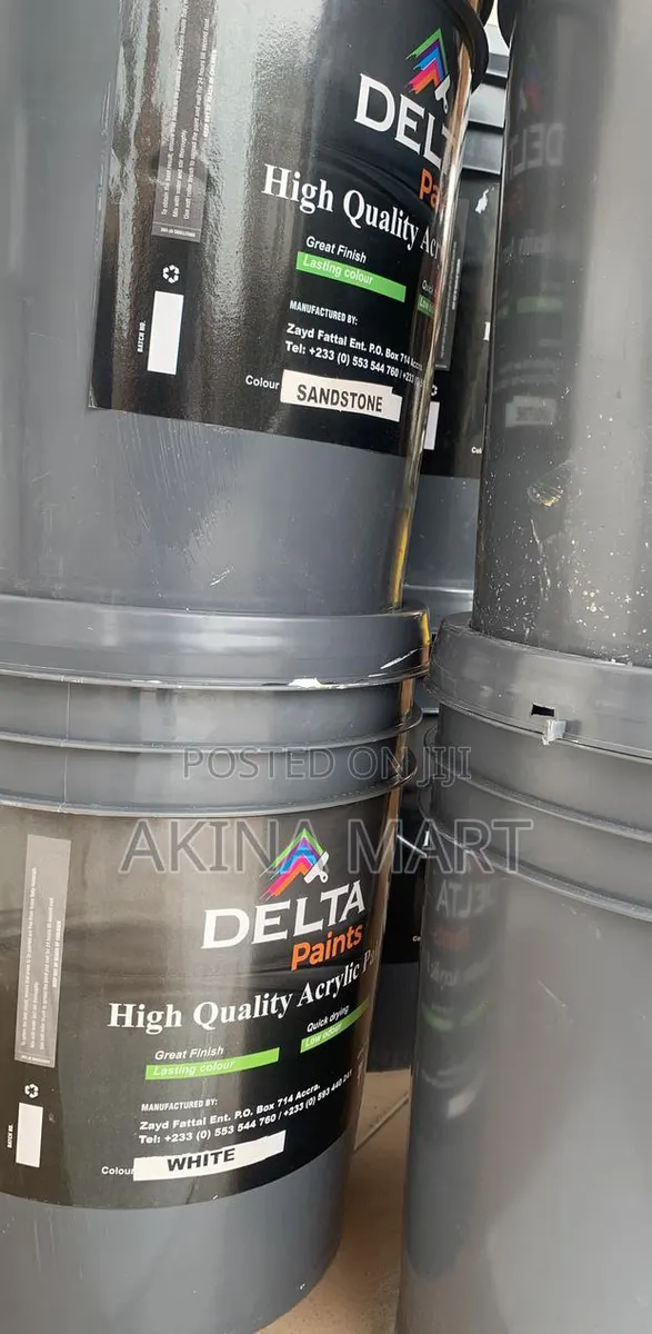 20l Cream Delta Paint 20l Cream Color Paint Emulsion · Photo 1
