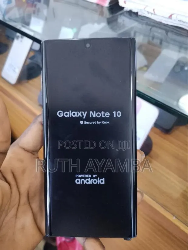 New Samsung Galaxy Note 10 5G 256 GB Black · Photo 1