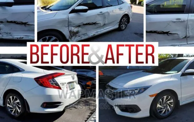 Auto Body Repair Spray / Car Accident Collision Fix Paint · Photo 1