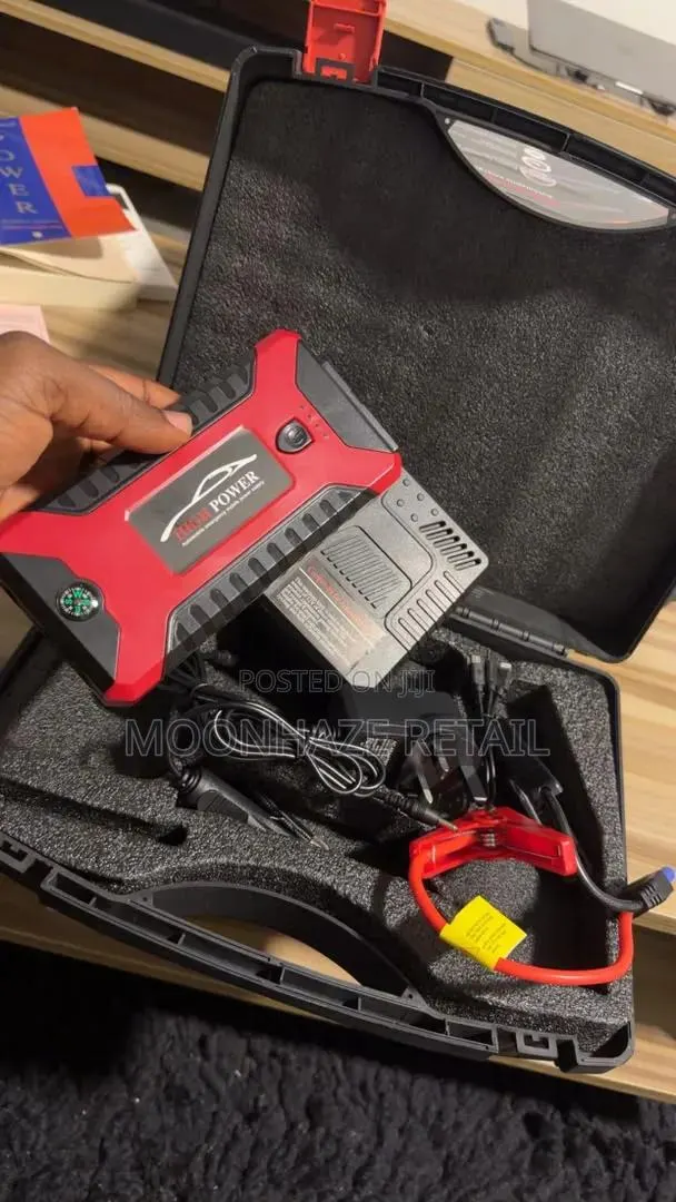 High Power Car Jump Starter Kit With Air Compressor / Tyre Inflator · Photo 1