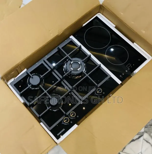 Try Secure Kenwood 3+2 Dual Fuel Built-in Cooker Hob · Photo 1