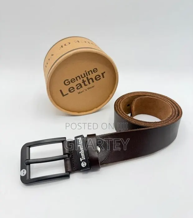 Designer Rugged Genuine Leather Belt – Built for the Bold · Photo 1