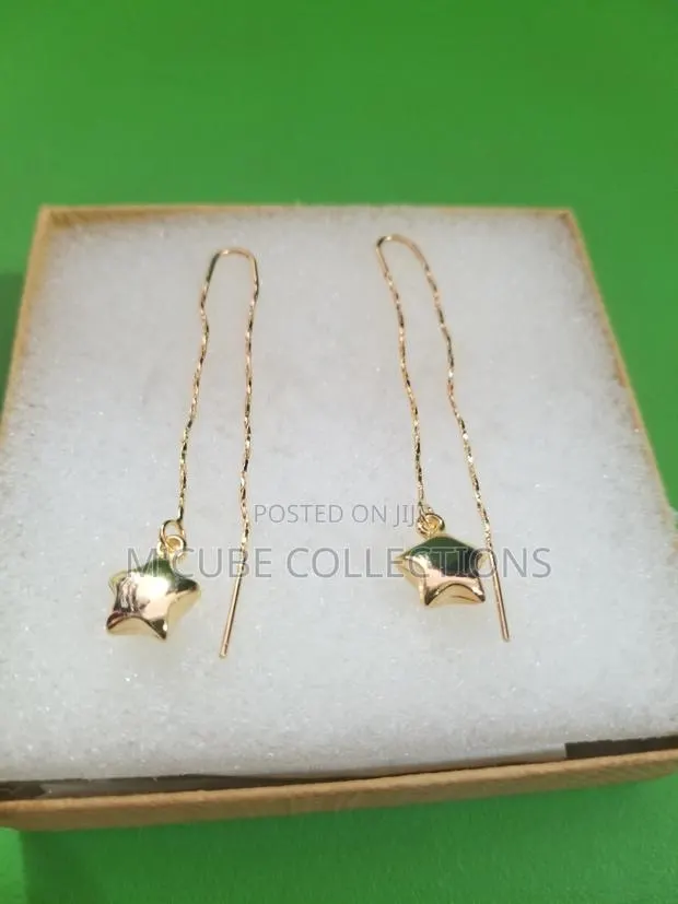 Star Threader Earrings · Photo 1