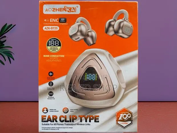 Ao Zhenkai Azk-Bt25 Open-Ear Clip Bluetooth Earbuds · Photo 1