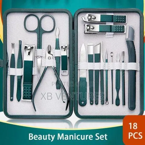Manicure Pedicure Set,Stainless Steel Nail Clipper Kit · Photo 1