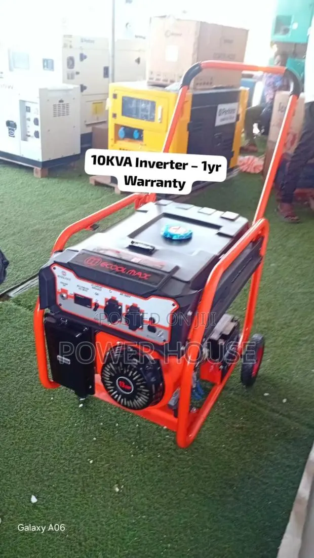 10kva Generator Ecoolmax – 10kva Smooth + 1yr Warranty · Photo 1
