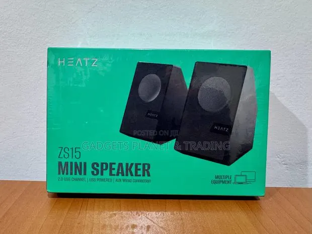 Heatz Mini Speaker USB Powered With Aux Wired Connection - ZS15 · Photo 1