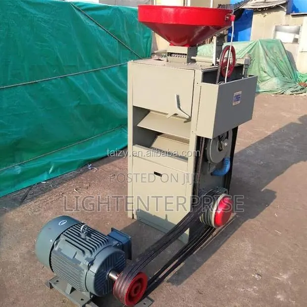 Sb10 Rice Huller Mill With Electric Motor · Photo 1