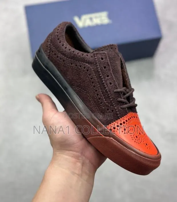 Vans LX Old Skool Brogue TDC ‘Coffee Bean’ · Photo 1
