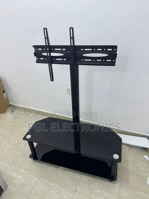 High Quality TV Stand With Mount and 2 Glass Shelves · Photo 1