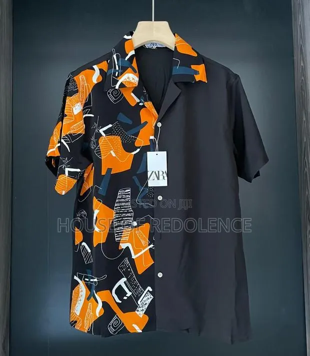 Original Zara Man Short Sleeves Shirt · Photo 1
