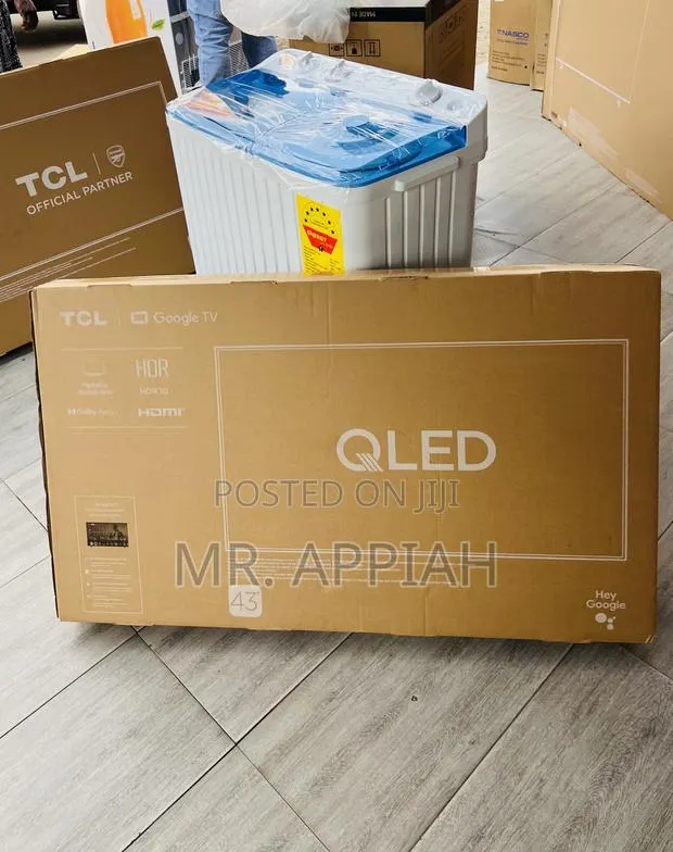 Super Original TCL 43” Qled Smart Satellite Smart Tv · Photo 1