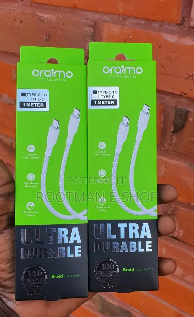 Original 60watts Fast Charge Usb-C to Usb-C Cable · Photo 1