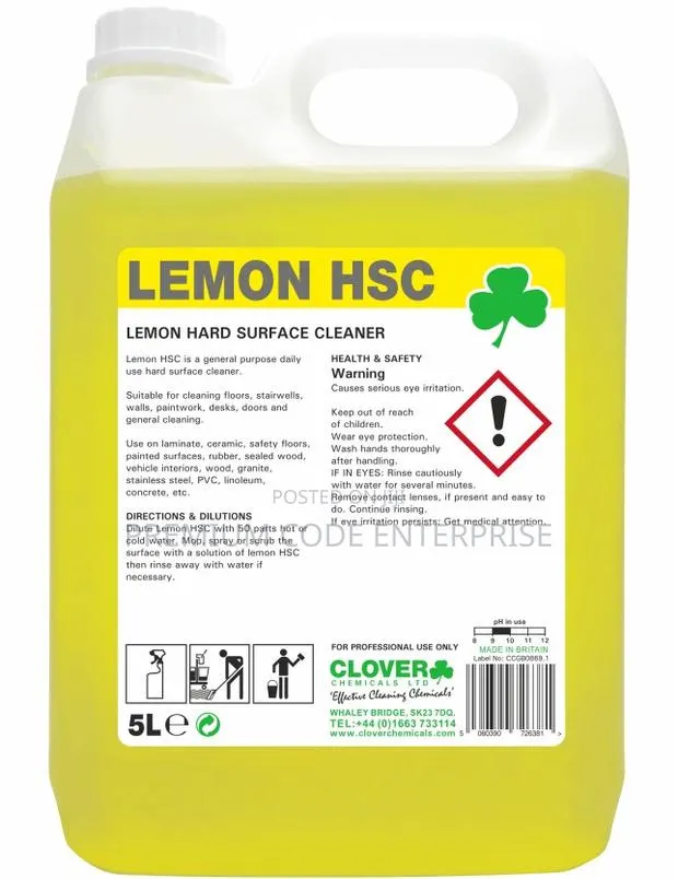 Hard Surface Degreaser Lemon Scent, 5l · Photo 1