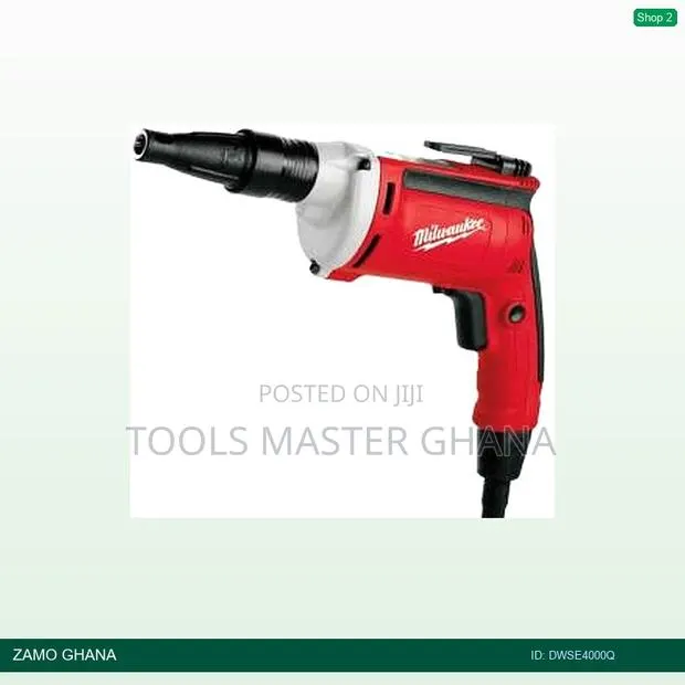 Drywall Screw Driver 725w 4.8mm (W) 1/4hex 674350 - Dwse4000q · Photo 1